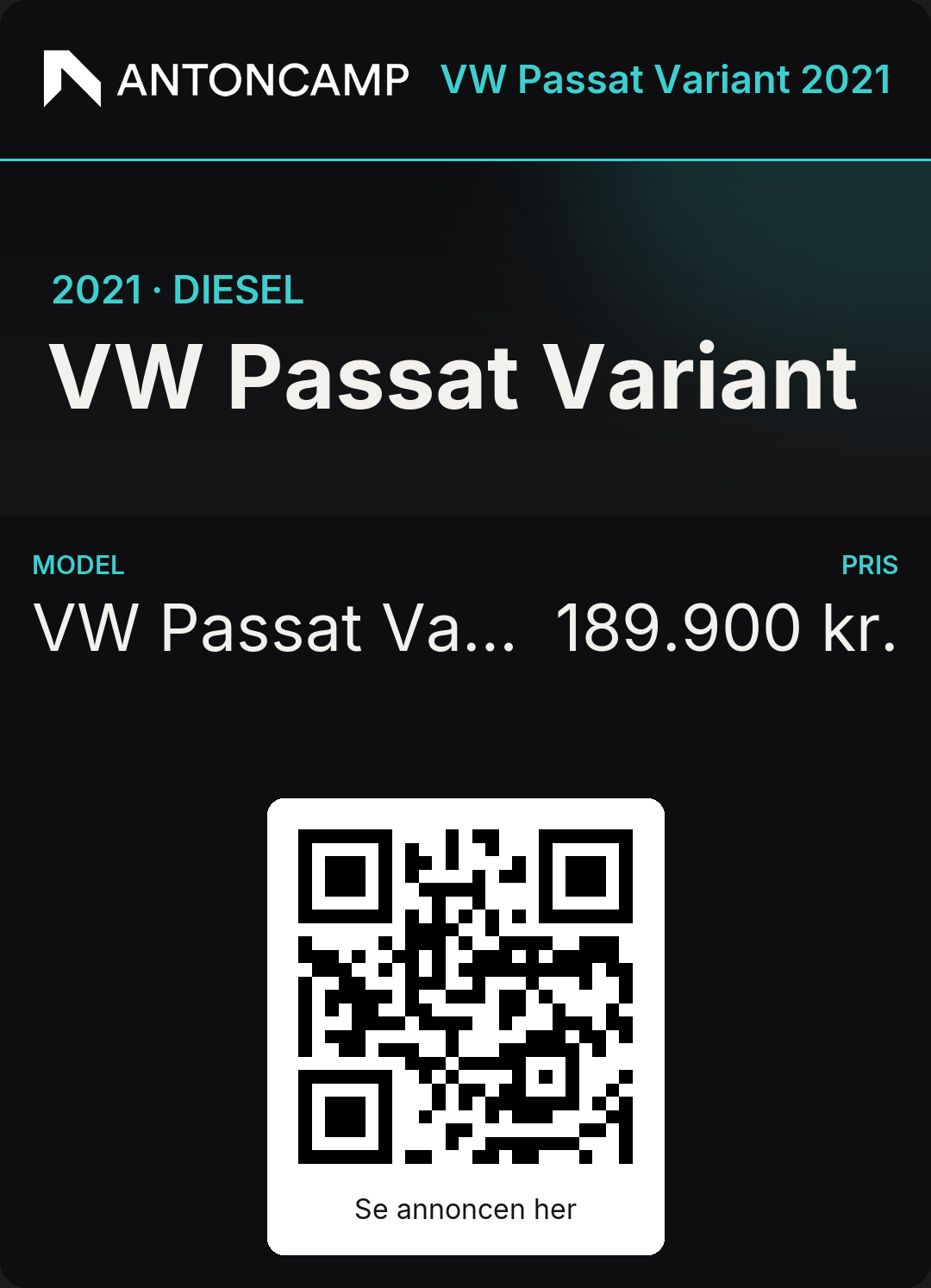 Passets forside